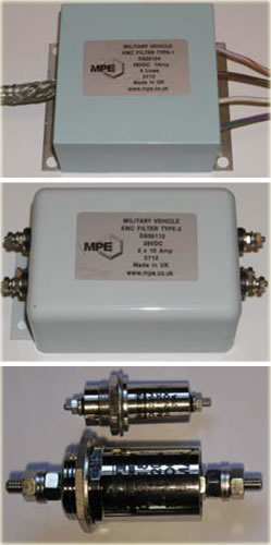 STANDARD EMC FILTER SOLUTIONS FOR MILITARY VEHICLES